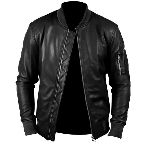 Bomber uomo nero vera - , di