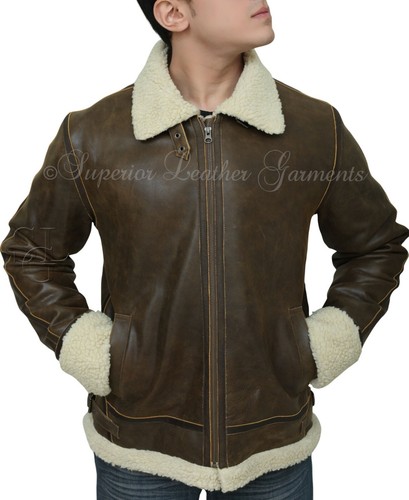 Giacca uomo marrone vera pelle - vera,