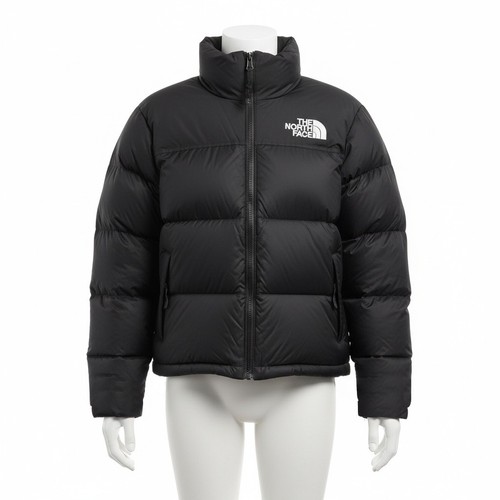 Giubbotto piumino nero nuptse - giubbotto,