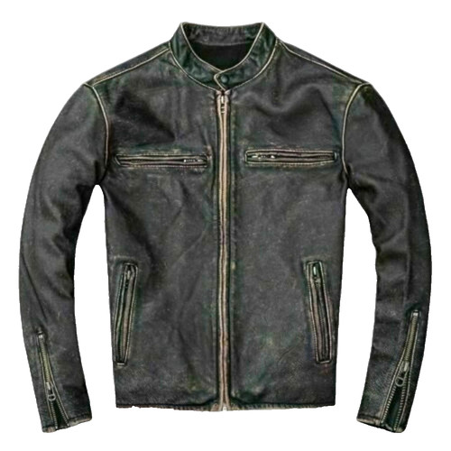 Giacca uomo pelle vacchetta - di,