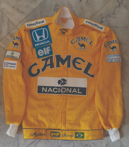 Giacca cammello ayrton senna - giacca,