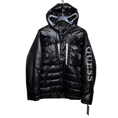 Guess cappotto uomo logo - guess,